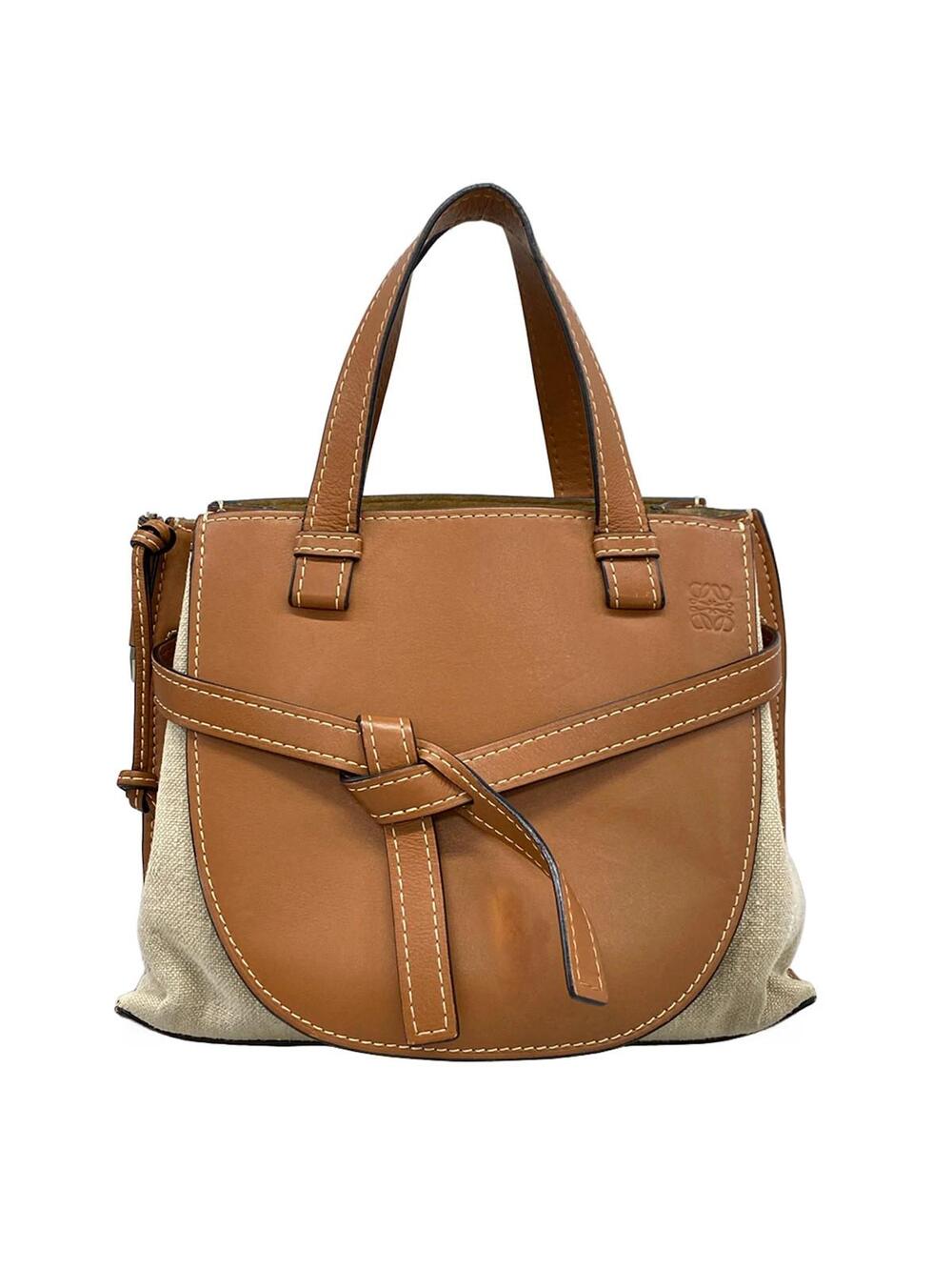 Loewe Gate Top Handle Bag Small Beige #335782L10B